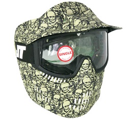 JT Elite Alpha LE Single Mask Olive/Skull