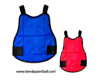 Protector de Pecho y Espalda Reversible Azul/Rojo Niños - *Envío Gratis 2/ 3 Dias.