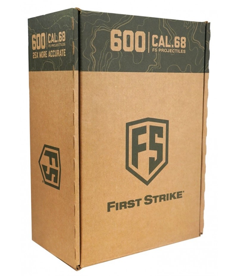 BILLES 0.68  FIRST STRIKE  600 Round Box-* Livraison gratuite 4 jours.