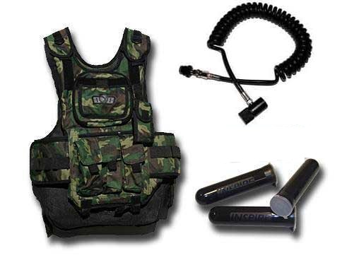 Combo Protector Pecho, Mitón Táctico Y Cuello | Meses Sin Interés